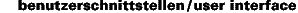 user-Interface