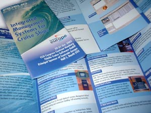 8-seitiger Flyer, Fidelio Cruise