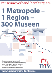Messe-Plakat Museumsverband Hamburg
